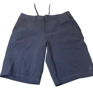 Hang Ten men's board shorts steel gray rip stop size 34" waist golf cargo nylon